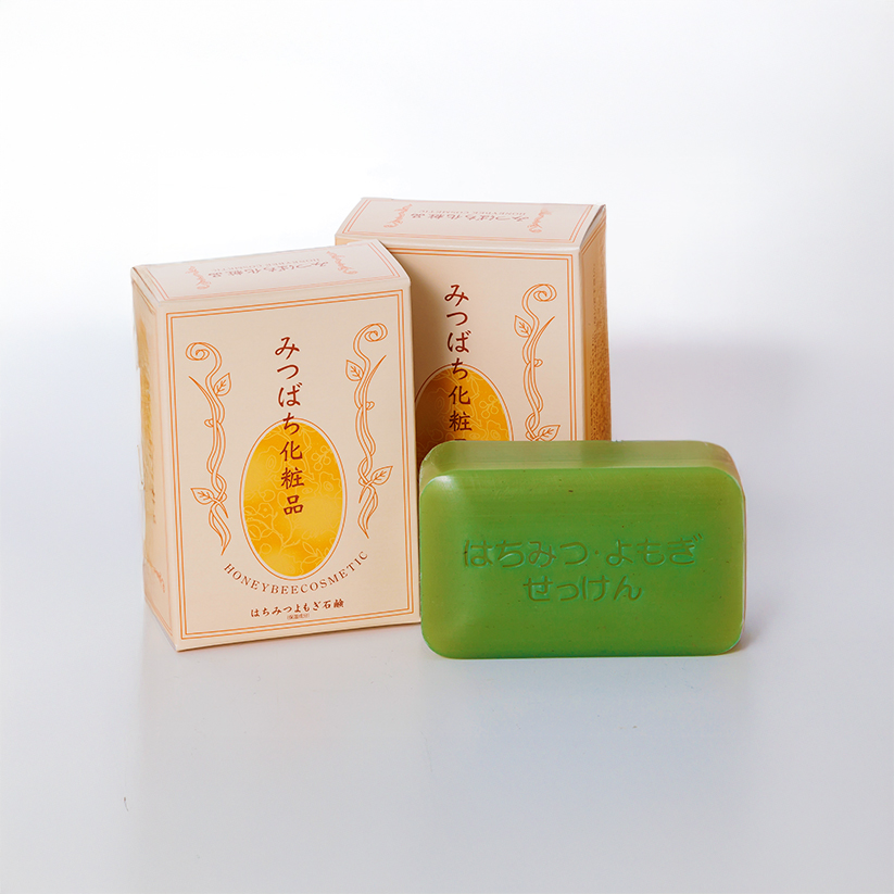 蜂蜜よもぎ石鹸(100g×2個)